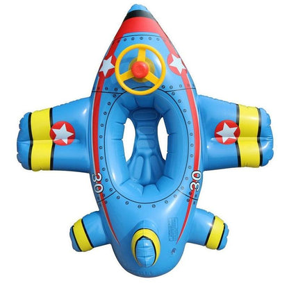 Rooxin Airplane Infant Float Pool Swimming Ring - BestShop