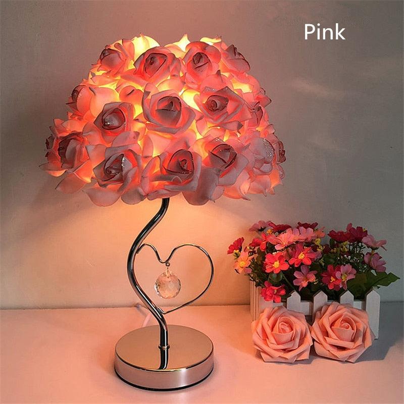 Rose Flower Table Lamp - BestShop