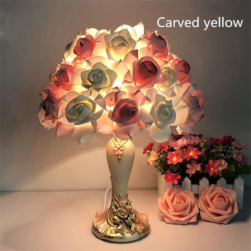 Rose Flower Table Lamp - BestShop