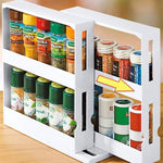 Load image into Gallery viewer, Rotating Kitchen Organizer Spice Rack - BestShop
