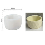 Load image into Gallery viewer, Round Candle Jar Concrete Mold DIY Handmade Fragrance Candle - BestShop
