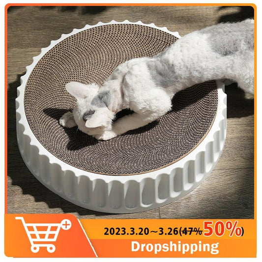 Round Cat Scratcher Pad - BestShop