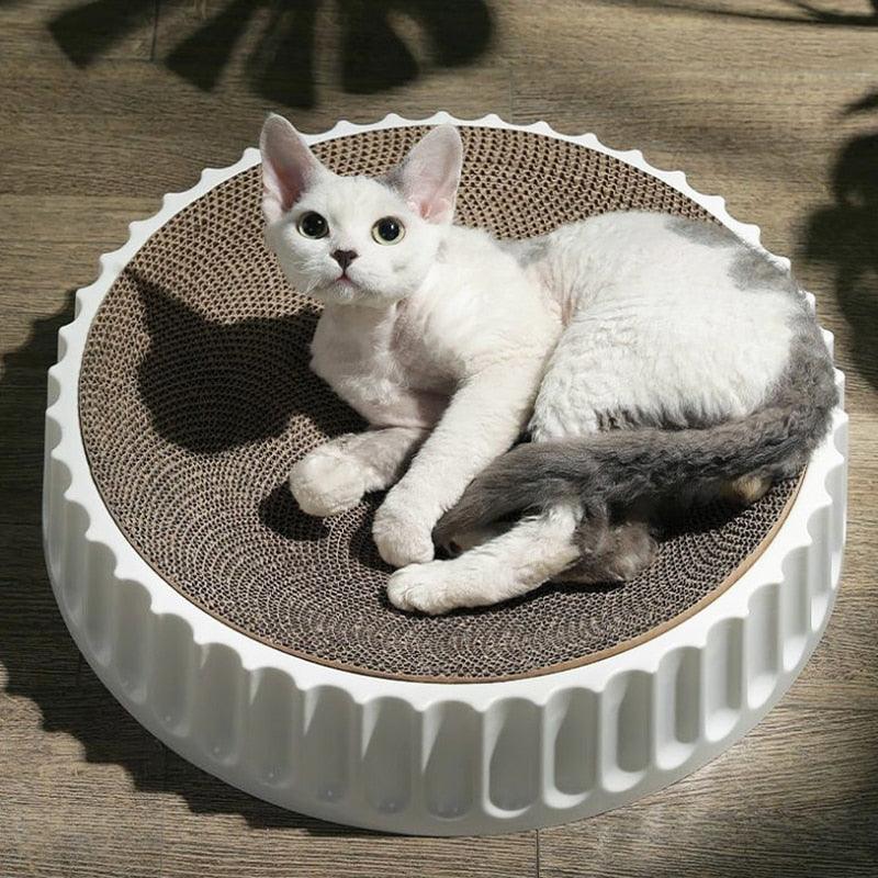Round Cat Scratcher Pad - BestShop