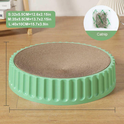 Round Cat Scratcher Pad - BestShop