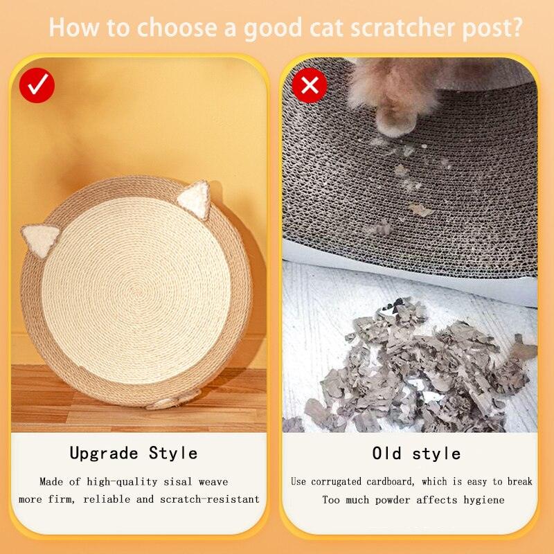 Round Cat Scratcher Pad/House - BestShop