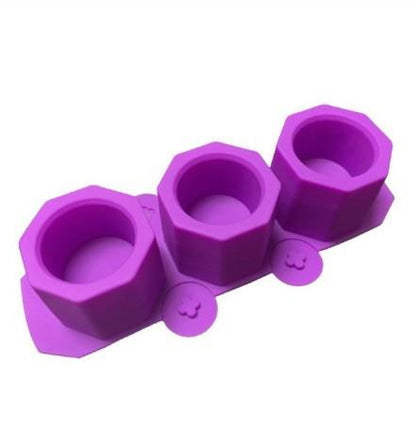 Round Concrete Planter Silicone Candle Making Mold Home Decoration - BestShop