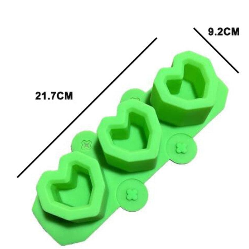 Round Concrete Planter Silicone Candle Making Mold Home Decoration - BestShop