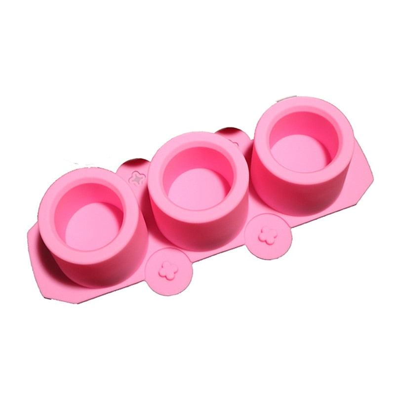 Round Concrete Planter Silicone Candle Making Mold Home Decoration - BestShop