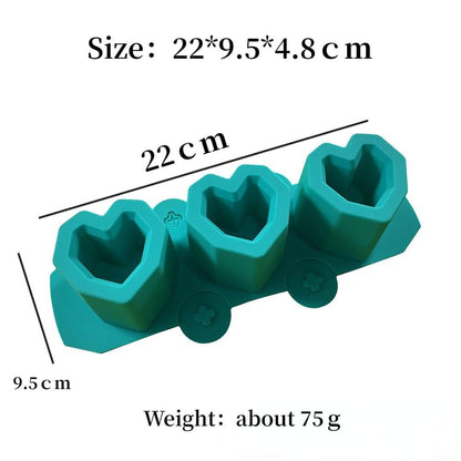 Round Concrete Planter Silicone Candle Making Mold Home Decoration - BestShop