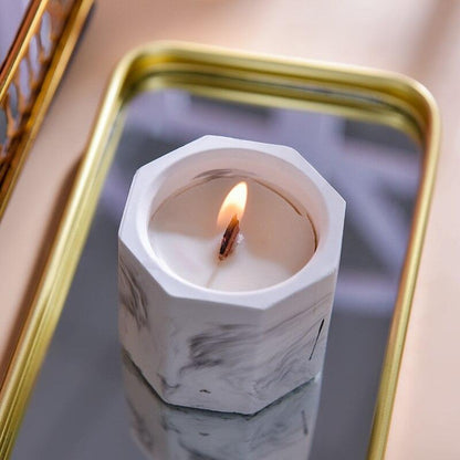 Round Concrete Planter Silicone Candle Making Mold Home Decoration - BestShop