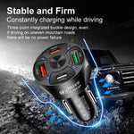 Load image into Gallery viewer, Round Dual USB Type C PD QC3.0 Car Fast Charger - BestShop
