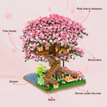 Load image into Gallery viewer, Sakura Tree House Building Blocks Sets - BestShop
