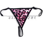 Load image into Gallery viewer, Sexy Leopard Bikini Thong Letter Waist Chain - BestShop
