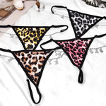 Load image into Gallery viewer, Sexy Leopard Bikini Thong Letter Waist Chain - BestShop
