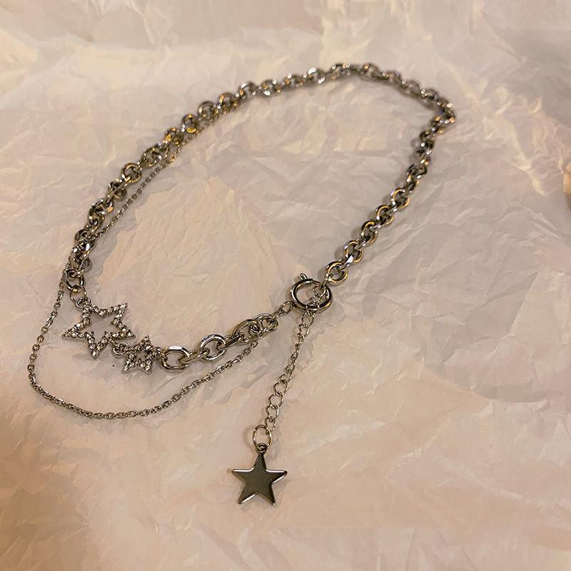 Shiny Star Choker Y2K Style - BestShop