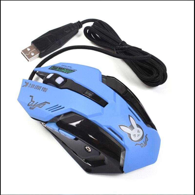 Silent Wired Computer Mouse LED Backlight - BestShop