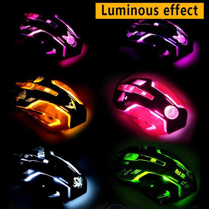 Silent Wired Computer Mouse LED Backlight - BestShop
