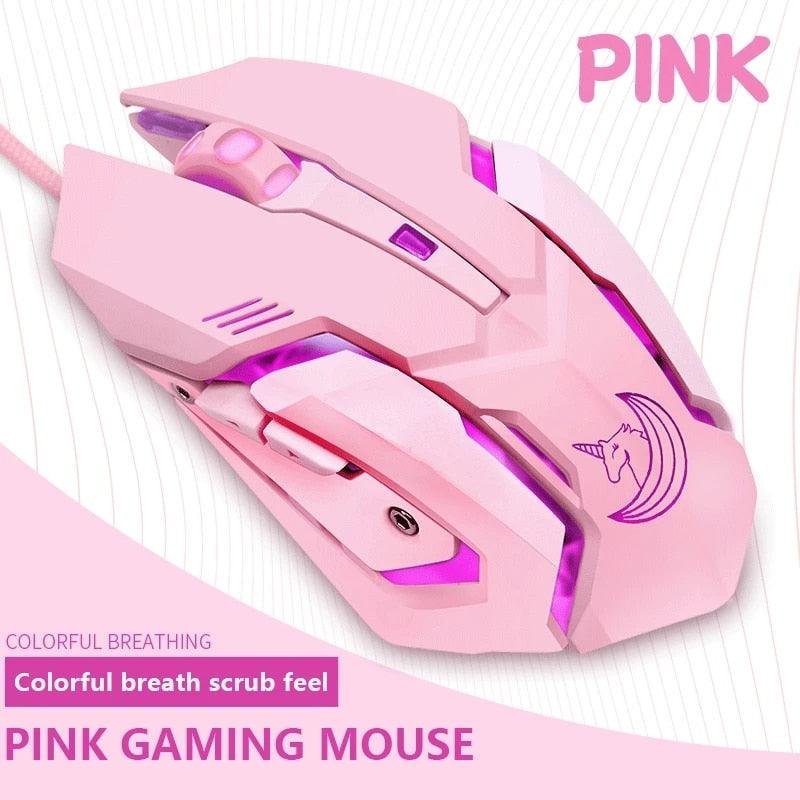 Silent Wired Computer Mouse LED Backlight - BestShop