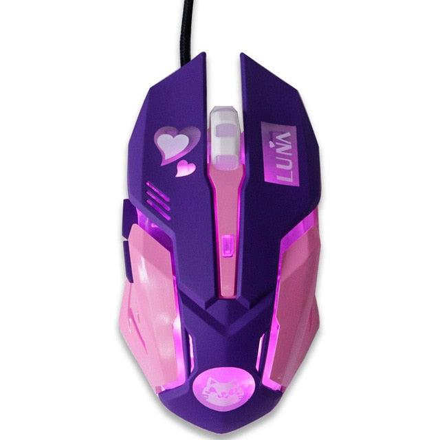 Silent Wired Computer Mouse LED Backlight - BestShop