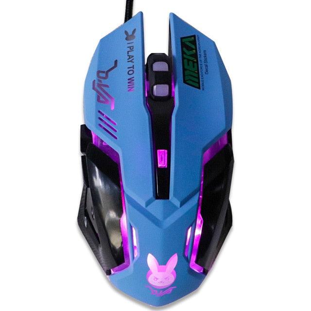 Silent Wired Computer Mouse LED Backlight - BestShop