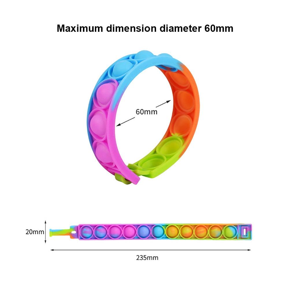 Silicone Pops Bubble Decompression Bracelet - BestShop