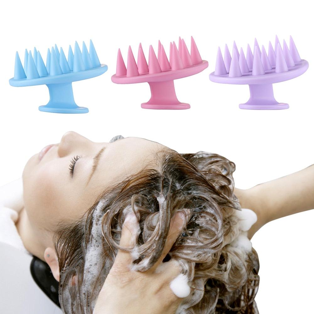 Silicone Shampoo Scalp Hair Massager - BestShop