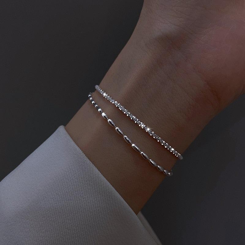 Silver Fashion Bracelet - BestShop