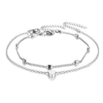 Load image into Gallery viewer, Simple Heart Female Anklets - BestShop