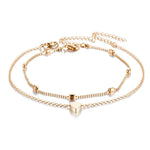 Load image into Gallery viewer, Simple Heart Female Anklets - BestShop