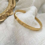 Load image into Gallery viewer, Simple Smooth Gold Cuff - BestShop