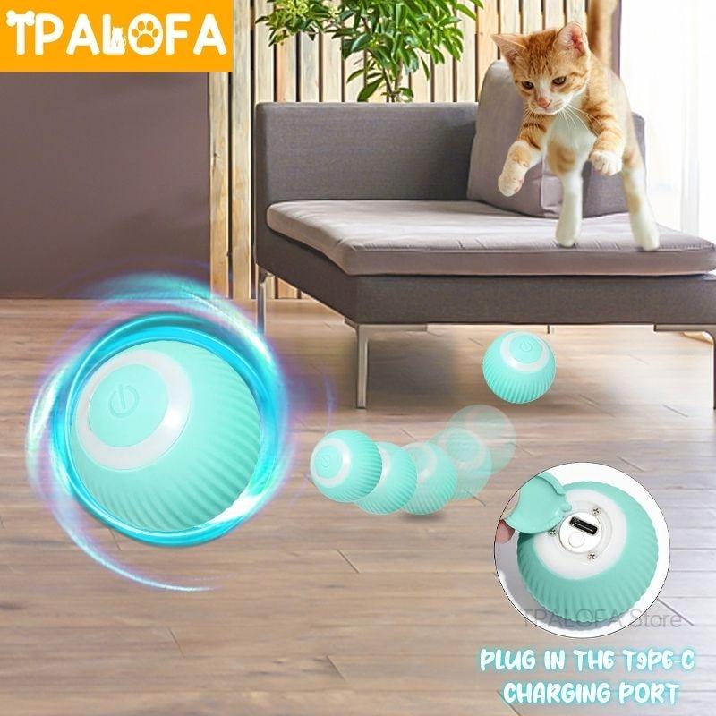 Smart Cat Toy Automatic Rolling Ball - BestShop