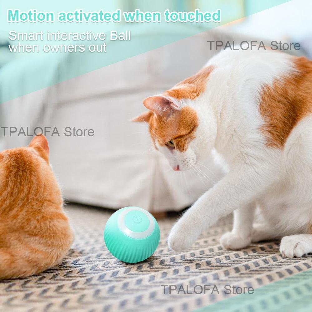 Smart Cat Toy Automatic Rolling Ball - BestShop