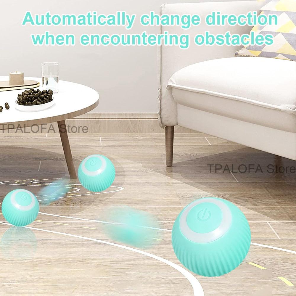 Smart Cat Toy Automatic Rolling Ball - BestShop