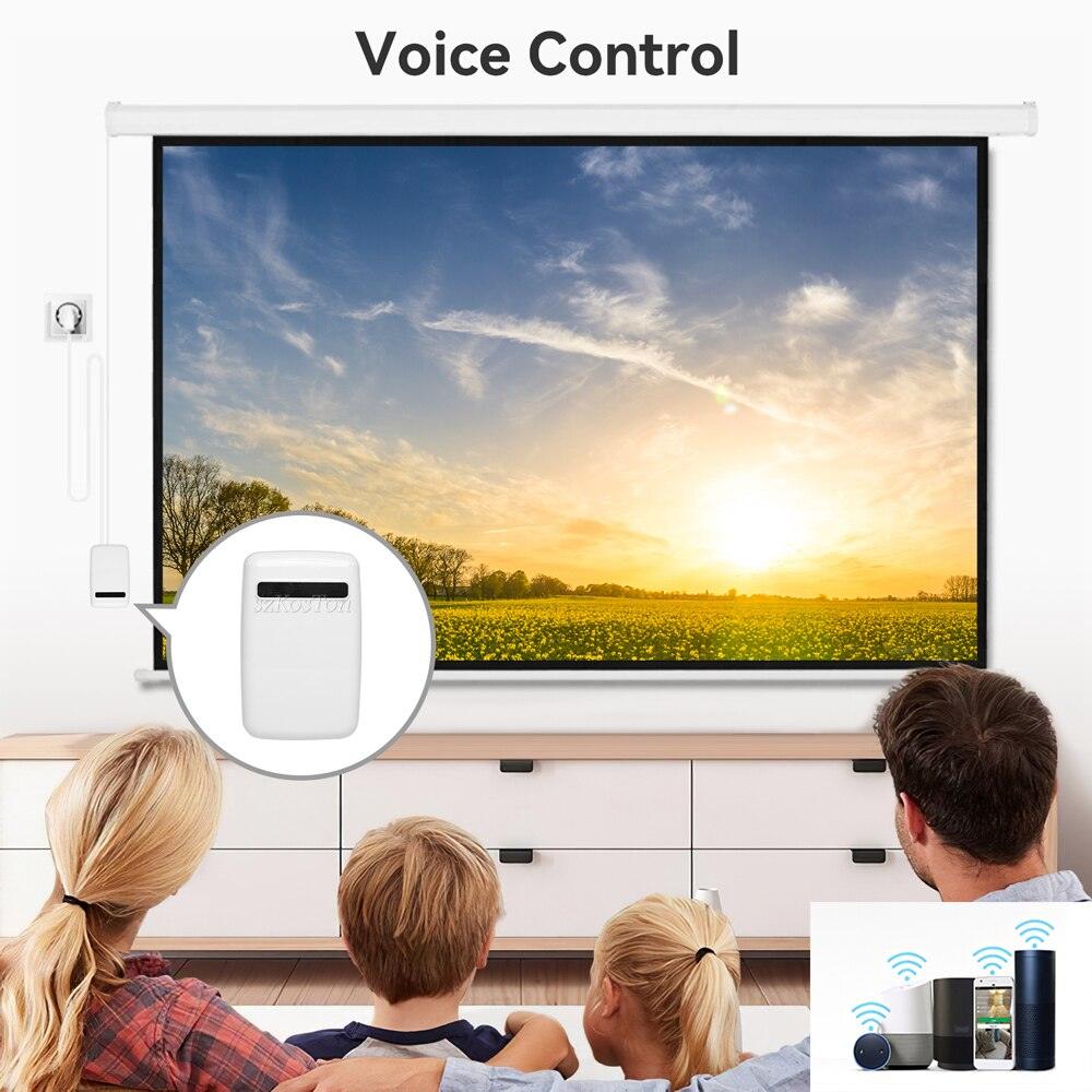 Smart Home Theater Projector Curtain Switch Controller With Voice Control - BestShop