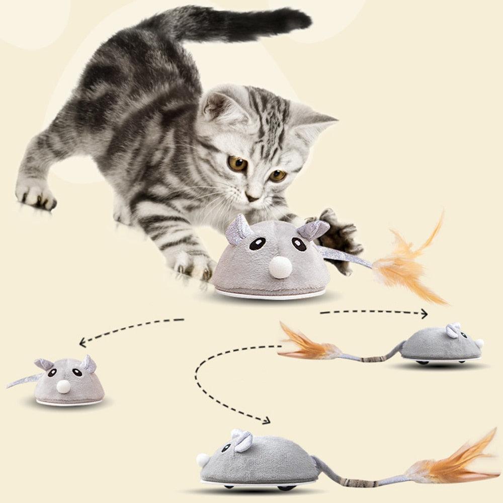 Smart Mouse Automatic Rolling Ball Cat Toys - BestShop