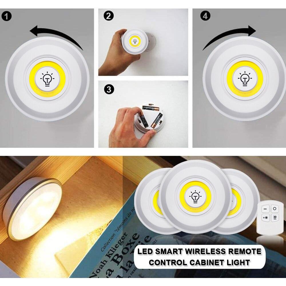 Smart Wireless Remote Control Night Light - BestShop