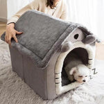 Load image into Gallery viewer, Soft Cat Bed Deep Sleep House - BestShop