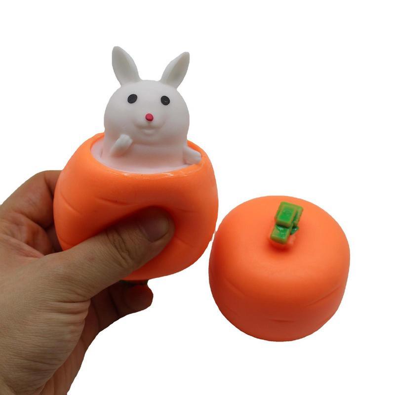 Squeeze Carrot Rabbit Shape Toys - BestShop