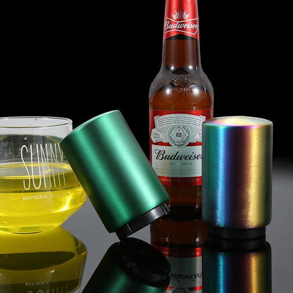 Stainless Steel Automatic Beer Bottle Opener - BestShop