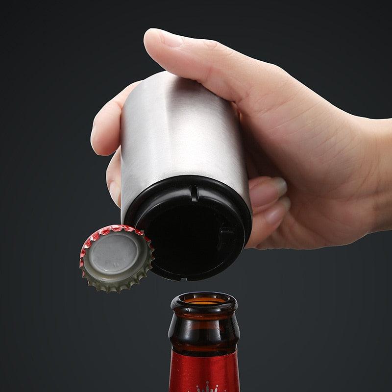 Stainless Steel Automatic Beer Bottle Opener - BestShop