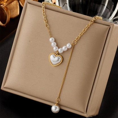 Stainless Steel Geometry Star Moon Butterfly Pendant Necklace - BestShop
