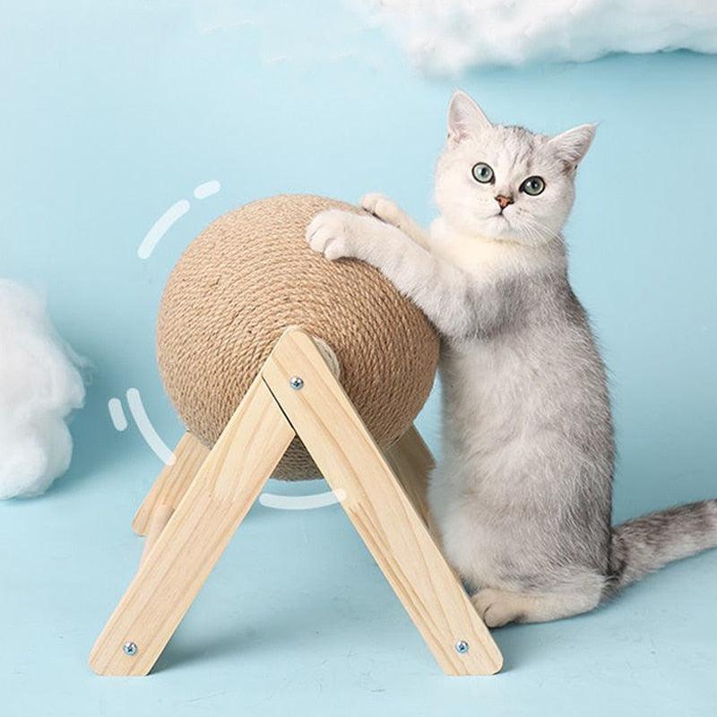 Standing Cat Scratching Ball Toy Cat Scratcher - BestShop