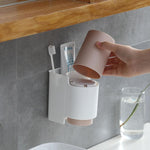 Load image into Gallery viewer, Toothbrush Holder Toothpaste Rack - BestShop
