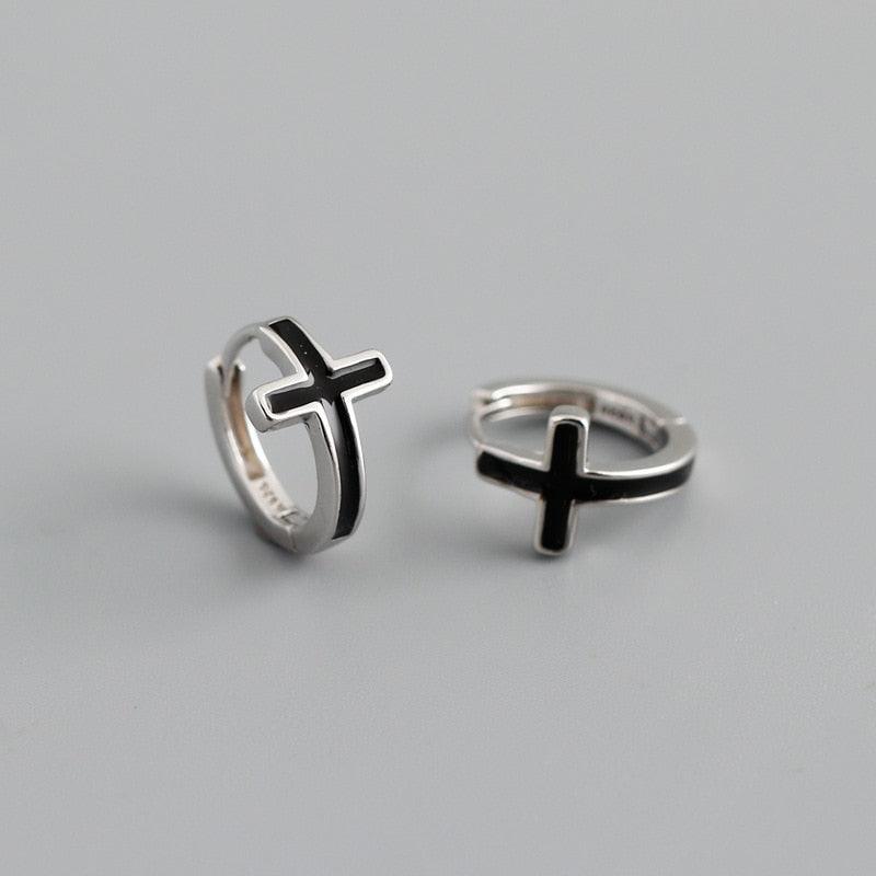 Trendy Simple Silver Color Hoop Earrings For Women - BestShop
