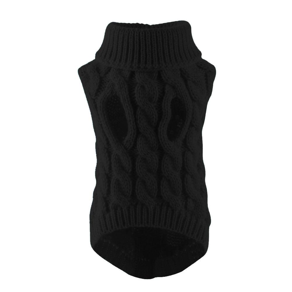Turtleneck Knitted Pet Sweater Vest - BestShop