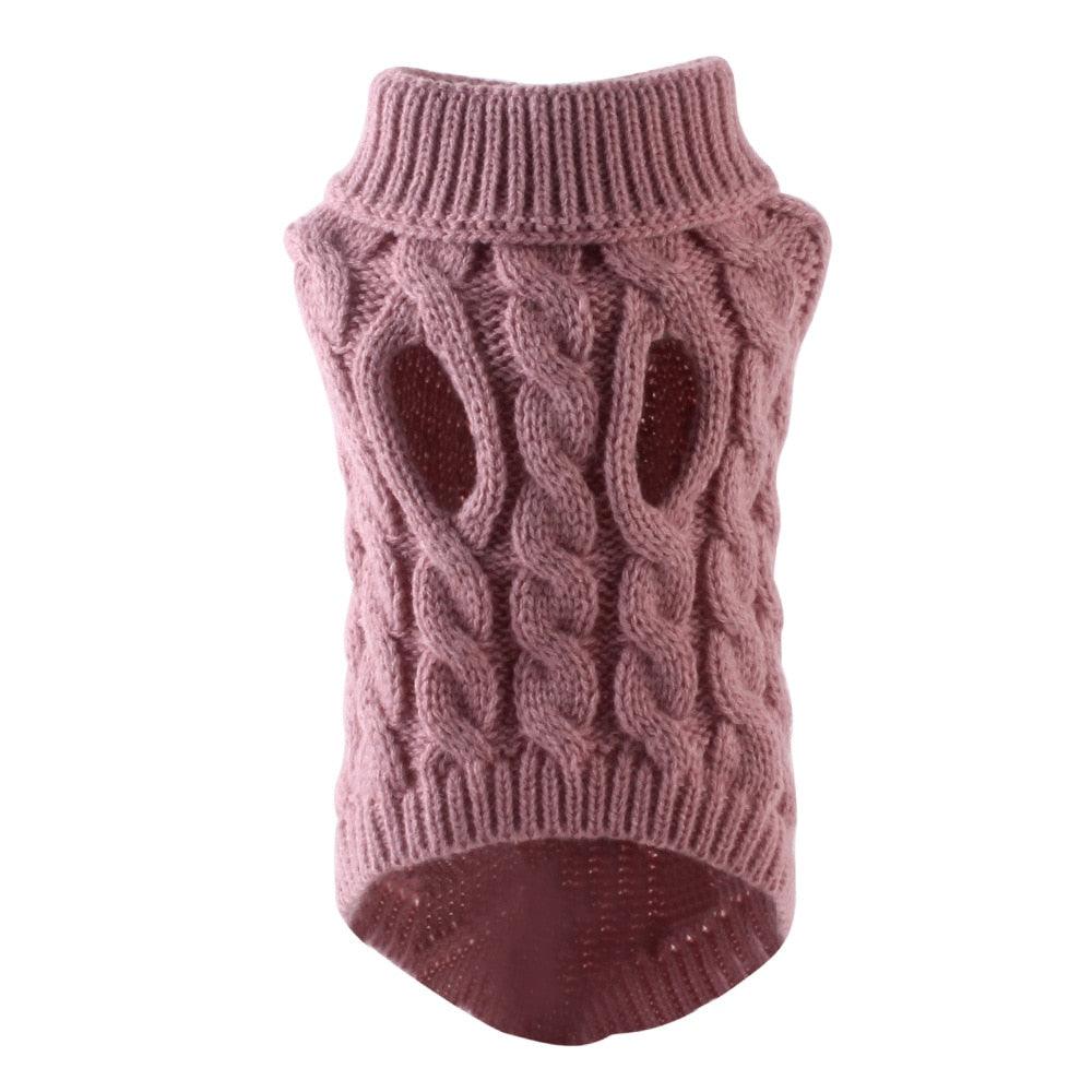 Turtleneck Knitted Pet Sweater Vest - BestShop