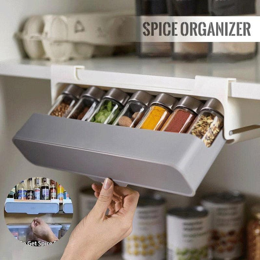 Under-Shelf Pull Out Spice Rack - BestShop