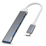 Load image into Gallery viewer, USB C Hub 4 Port Adapter Type C 3.1 Multi-Splitter - BestShop
