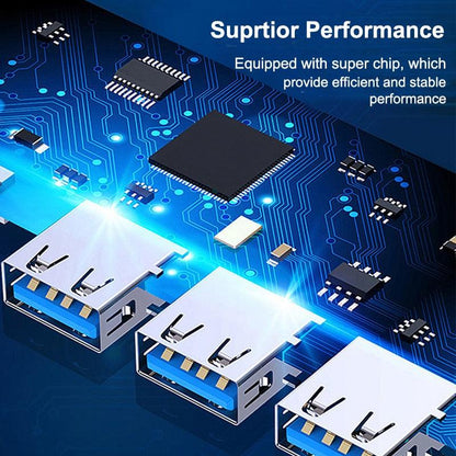 USB C Hub 4 Port Adapter Type C 3.1 Multi-Splitter - BestShop
