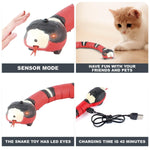 Load image into Gallery viewer, USB Charging Smart Sensing Snake Interactive Cat Toy - BestShop
